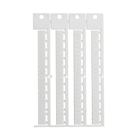 Brady Terminal Block Tag Polycarbonate 9.00 mm H x 5.00 mm W Box of 1408 Pieces, 1408PK SA4811